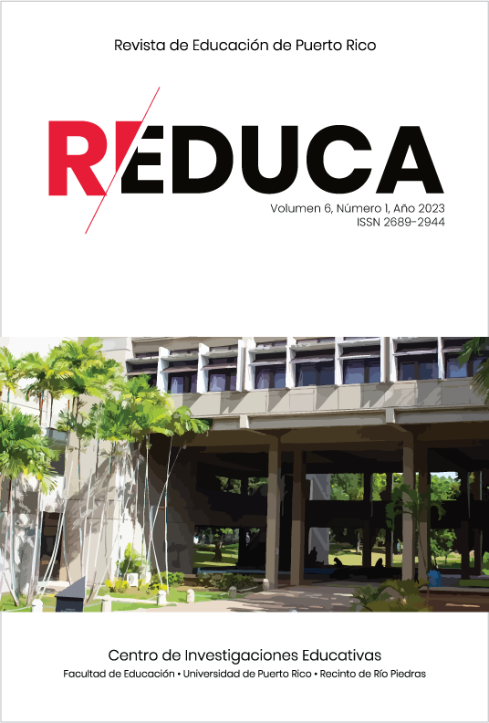 Portada de la Revista de Educación de Puerto Rico